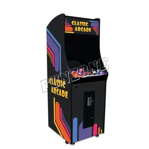 2023 Funzone factory Galaga/Ms. Pacman Cabinet with 60 in 1 Multi-Arcade Games