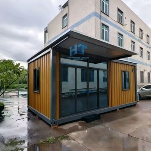 ห้องคอนเทนเนอร์สำเร็จรูปคุณภาพสูงจากจีน - บ้านสำเร็จรูปพร้อมเฟอร์นิเจอร์แบบแพ็คแบน |   ฝาปิดตู้คอนเทนเนอร์แบบเคลื่อนย้ายได้ - Product Image 2