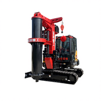 Mini-foreuse rotative YAHE DR-60, profondeur 13m, machine de fondation pour micropiles, moteur Wechai haute efficacité, entièrement équipée