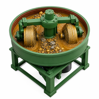 Broyeur à billes portable pour l'extraction de l'or, mini concasseur mobile portable pour pierres et roches