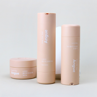 Flacon pompe sans air 15 ml 30 ml 50 ml avec interrupteur rotatif inférieur, récipient intérieur, flacon sans air en plastique PP, pot à crème pour lotion