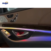 Iluminación Ambiental GUGO W222 Clase S para Benz Clase S W222 2014-2020, Kit de Luces LED Interiores de 20 Colores, Acabado Premium para la Cabina