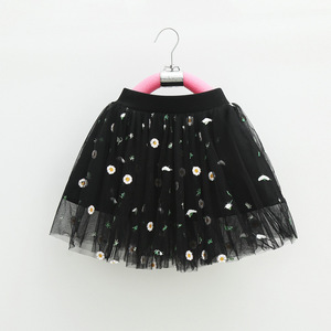 New Girls Little ricamo gonna ragazza Baby Floral Mesh Dance <span class=keywords><strong>Tutu</strong></span> - Product Image 4