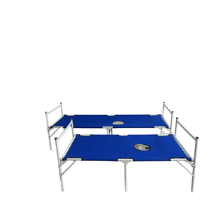 Lit médical pliable en tissu Oxford double imperméable, directement de l'usine, lit de traitement pour adultes, lit d'hôpital <span class=keywords><strong>militaire</strong></span> pour la choléra et la peste - Product Image 1