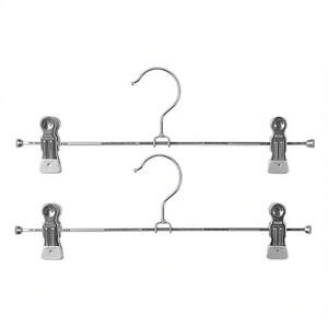 Mawa Clamp On Trouser Hanger Metal 35cm Silver 2 Pack - Product Image 2