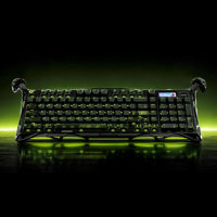 GravaStar Mercury K98 Pro 98% Tri Mode Wireless Mechanical Keyboard 8K Hz 8000mAh Layar TFT Gasket untuk Gaming PC