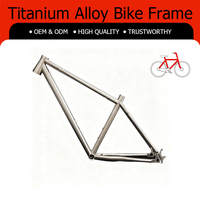 High Performance Lightweight GR9 <strong>Titanium</strong> Road <strong>Bike</strong> Frame for Competitive Racing and Professional Endurance Cycling