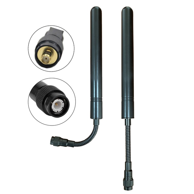 Goose Neck TNC Foldable Tactical Antenna Dual Band 144/430MHz Two Way Radio Antenna Communication Antenna for TK378S PRC-152-148