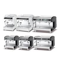 Machine à café expresso professionnelle à double tête de style italien, contrôle de température PID, 9 bars, pour café, restaurant, usage commercial