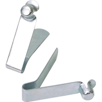 Clip à ressort en plastique XGH OEM ODM à bouton-poussoir
