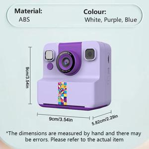 Appareil photo instantané pour enfants A30 2,4 pouces IPS, mini appareil photo thermique pour enfants, directement de l'usine - Product Image 3