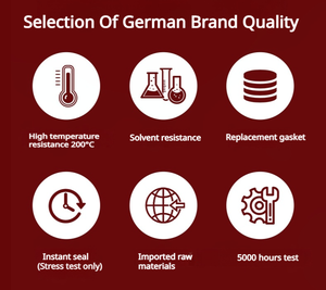 Adesivo Químico Anaeróbico Original Loctite 510 300ml Resistência a Altas Temperaturas Selante para Flange Metálica - Product Image 3
