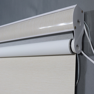 <span class=keywords><strong>ม่าน</strong></span><span class=keywords><strong>ม้วน</strong></span>ไฟฟ้าสอง<span class=keywords><strong>ชั้น</strong></span>แบบกันแสงสำหรับกลางวันและกลางคืน เหมาะสำหรับห้องนั่งเล่นและสำนักงาน - Product Image 1