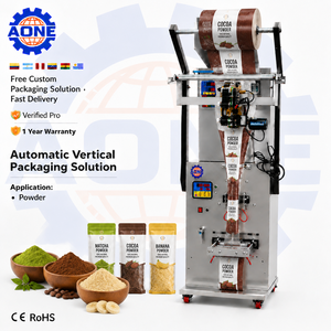 Machine d'emballage entièrement automatique VFFS pour petits sachets de poudre, de céréales et de granulés (produits nutritionnels et sportifs) - Product Image 1