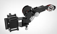 Bras de support universel en métal réglable et portable pour machine Smith, rack à squats, équipement de fitness, tube carré de 3 pouces