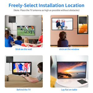 Amplificador de Señal de Alta Calidad, <span class=keywords><strong>Antena</strong></span> de TV <span class=keywords><strong>Digital</strong></span> Externa Central HDTV <span class=keywords><strong>para</strong></span> Exteriores, Hisense TV, Smart TV, Interior - Product Image 5