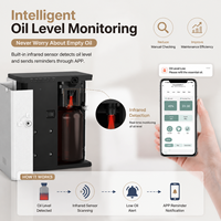 Diffuseur d'arômes électrique professionnel en plastique personnalisable, détection d'huile infrarouge, verrouillage de sécurité, diffuseur mural pour hôtel HVAC, 800 ml