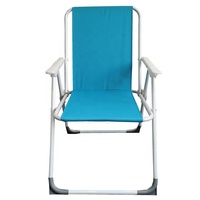 Chaise pliable de plage en acier, mobilier Portable, personnalisé, vente en gros, léger, adultes, bon marché, plage, mer, été