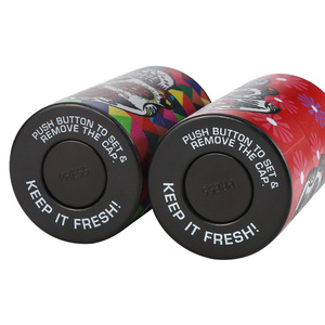 Tarro de Almacenamiento Hermético con Tapa de Botón de Cilindro de Nuevo Diseño al por Mayor, Tarro PCR a Prueba de Olores para Empaque de Hierbas Secas, Flores y Tabaco - Product Image 2