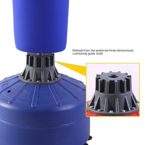 <span class=keywords><strong>Sac</strong></span> <span class=keywords><strong>de</strong></span> <span class=keywords><strong>frappe</strong></span> <span class=keywords><strong>de</strong></span> boxe en silicone autoportant, taille XL, noir - Product Image 4