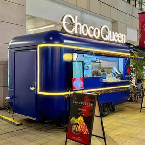 Catering móvil personalizado con licencia, barra móvil, barbacoa, remolque de comida totalmente equipado, camión de helados, café y comida rápida - Product Image 2