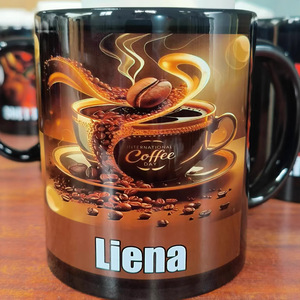Taza de Porcelana Blanca Personalizada Starry Dream, 301-400 ml, con Logotipo Promocional, Forma Redonda, Regalo Empresarial, Impresión por Sublimación - Product Image 5