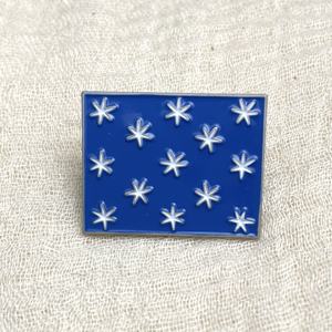 特注ファッション工場サンプルソフトエナメルピンブローチニッケルメッキブルーメタルギフトラペルピンカスタム - Product Image 2