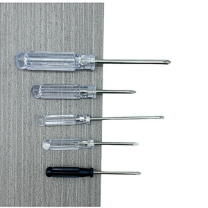 Mini-jeu de tournevis transparents 3,0 mm 4,0 mm avec embouts Phillips magnétiques pour démontage de jouets DIY - Product Image 2