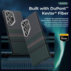 Ốp lưng BENKS S25 Ultra Aurora ArmorAir, siêu mỏng & nhẹ, phong cách tối giản, bảo vệ chắc chắn, được làm từ sợi Dupont Kev1000D - Product Image 2