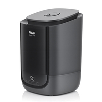 Humidificateur RAF R.12005 25W 4.5L Humidificador 360 °   Humidificateur à large portée avec minuterie et affichage numérique pour la maison, la chambre et le bureau