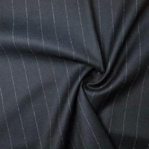 68% Polyester 29% Viscose Spandex Màu Xanh đậm Màu Spun Dải Vải Đồng Bằng Dệt Căng Chất Liệu Hàng May Mặc Đồng Phục Phù Hợp Với Áo Khoác - Product Image 1