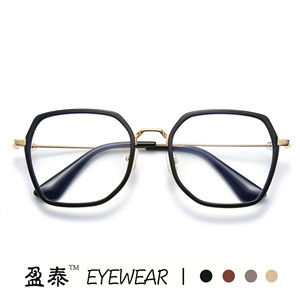 G Brand <b>Large</b> Rectangle TR Metal Hybrid Eyeglasses <b>Frame</b> Anti Blue Light Plano Unisex Full <b>Frame</b> - Product Image 5