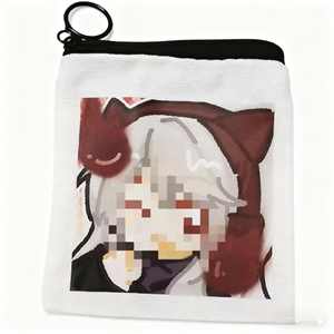 Bolsa de Maquillaje de Lona Pequeña Personalizada con Cierre, Estuche de Cosméticos de Viaje, Bolsa para Monedas - Product Image 5