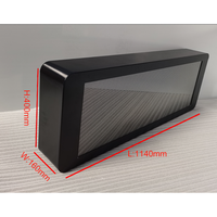 Écran LED pour toit de taxi, extérieur, étanche, 960*320mm, double face, P4 P5, pour la publicité