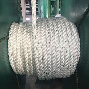 Cao mặc sức đề kháng 18mm 20mm 32mm 3 SỢI XOẮN Trắng Polyester dây nhiệm vụ nặng nề biển Neo đậu với sức mạnh công nghiệp - Product Image 3