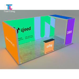 TianLang Seg 3*6 Rectangle LED Lightbox Stand d'exposition Stand de salon mural avec effets d'éclairage - Product Image 3