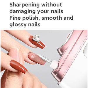 Multi Functional Smart USB Electric <b>Nail</b> Clipper & <b>Grinder</b> Painless Automatic Manicure Trimmer with LED Light - Product Image 5