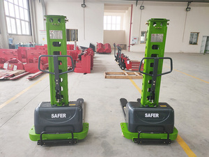 Portable Self-Loading Stacker SES-500/350. Portable Self Loading Pallet Stacker-SAFERLIFTS - Product Image 2