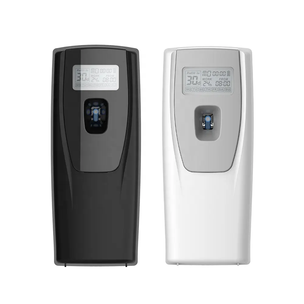 Toilet dispensador de perfume inteligente Wall mount Automatic Air Fresh Aerosol Spray perfume dispenser LCD Factory Price