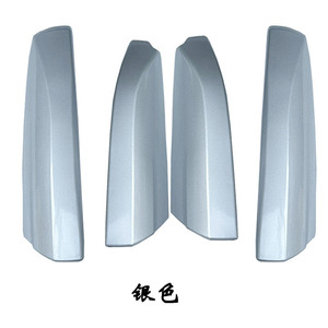 Couverture de barre de toit de voiture HLD ABS Noir brillant Noir mat Gris argenté Fixation au toit - Product Image 4