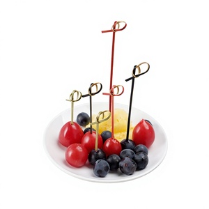 Brochettes et cure-dents en bambou jetables écologiques pour la cuisine et les barbecues - Product Image 1