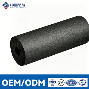 Tuyau en mousse de caoutchouc isolant thermique en nitrile classe 1 PVC pour climatisation, entrepôt et cuisine - Product Image 1