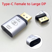 Adaptateur USB Type C vers HDMI compatible 8K USB C vers DP DisplayPort miniDP 4K VGA pour ordinateur portable MacBook TV Box PS5 Switch iPad Galaxy