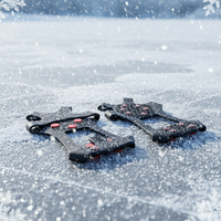 Crampons antidérapants pour la marche sur la neige, crampons de randonnée pour la glace et la neige