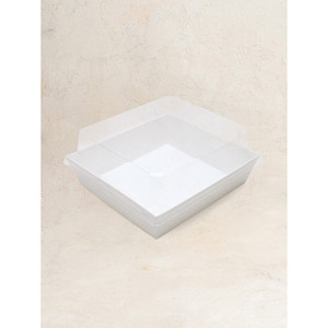 Ensemble de 3 plateaux carrés uniques pour déjeuner, durables et élégants - Product Image 1