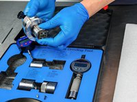 Outil de rectification multifonctionnel pour calibrages de soupapes (référence 090(3-4)) pour injecteurs Bosch, Denso, Delphi, Caterpillar, EUI, EUP