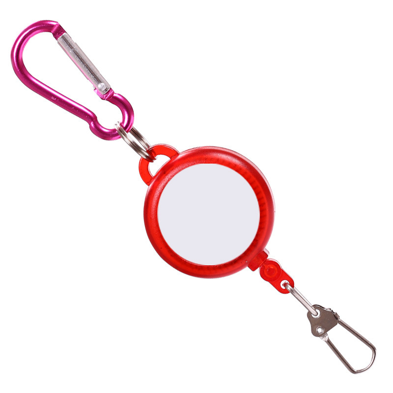 La règle en cuir rouge transparent est facile à tirer