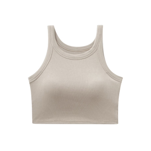 เสื้อกล้ามคอกลมเนื้อหนา 100% ผ้าฝ้าย ทอแน่น ทรงสวย สำหรับผู้หญิง เหมาะกับฤดูเย็น ใส่เป็นเสื้อตัวในหรือเสื้อตัวนอกได้  ใช้งานได้หลากหลาย - Product Image 1