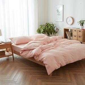 Copripiumino <span class=keywords><strong>singolo</strong></span> per bambini e ragazze federe in lenzuolo come lenzuola in cotone morbido e rilassato in 100%, Set di biancheria da letto - Product Image 1