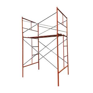 Andamio Móvil de Construcción con Ruedas, Estructura de Escalera, Marco en H Galvanizado, Marco de Puerta Pintado a Color, Material de Andamiaje - Product Image 3